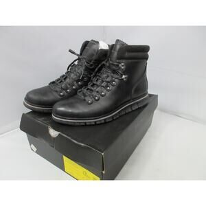 Cole Haan Zerogrand Hiking Boots Mens 7M Black Leather C30403